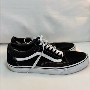 Vans Classic Black and White Sneakers